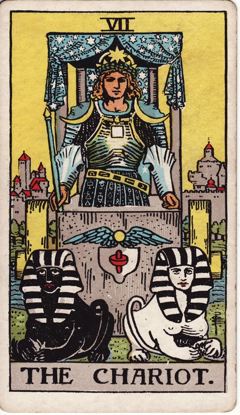 Carta El Carro del tarot